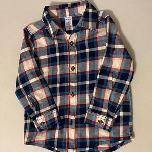 Kids flannel shirt